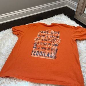 Margaritaville tshirt orange XL